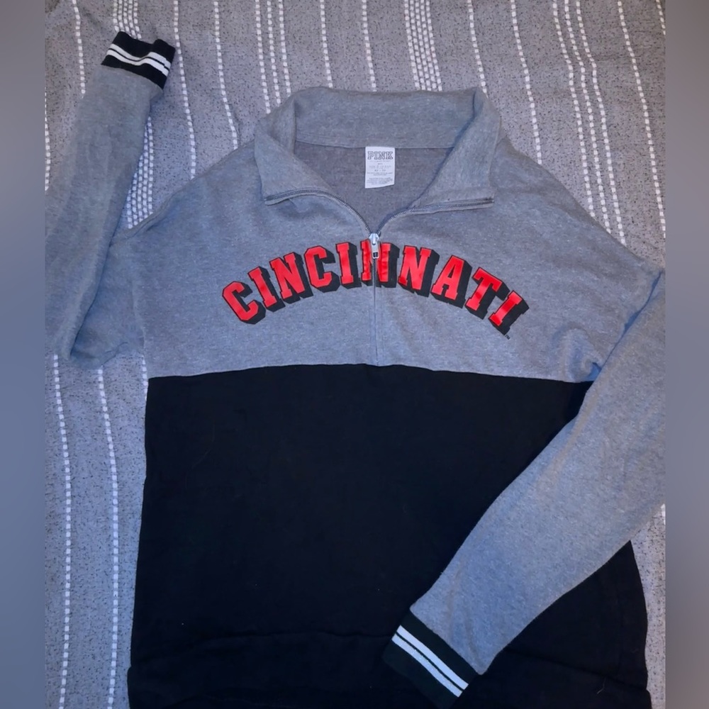 Pink Victoria’s Secret Cincinnati Sweater